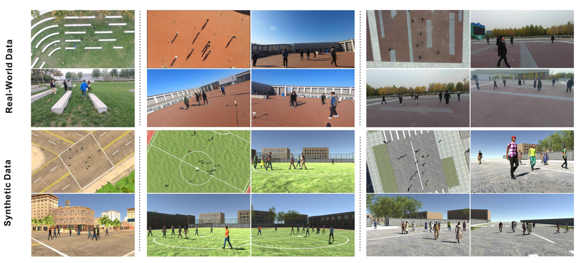 Benchmarking the complementary-view multi-human association and tracking